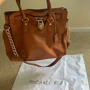 Authentic Brown Michael Kors Shoulder Bag